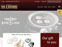 Tablet Screenshot of boutiquetimediamonds.com